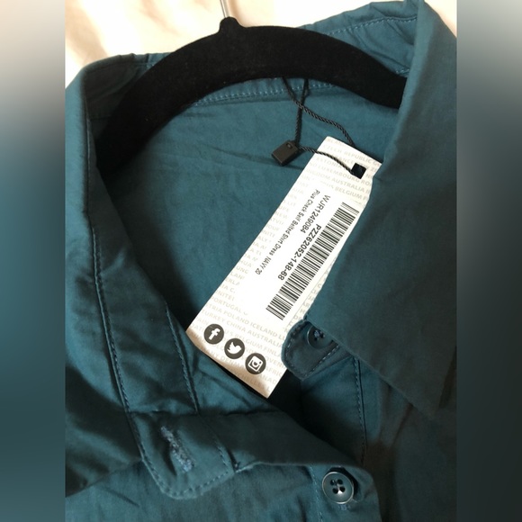 BOOHOO PLUS CHECK SELF BELTED SHIRT DRESS SIZE: 16 - Picture 4 of 8